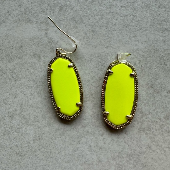 Kendra Scott Neon Elle Drop Earrings - Picture 3 of 3